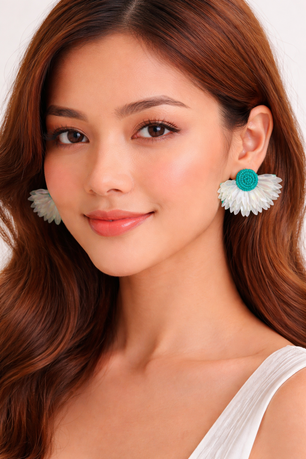 Bloom Aura Floral Stud Earrings