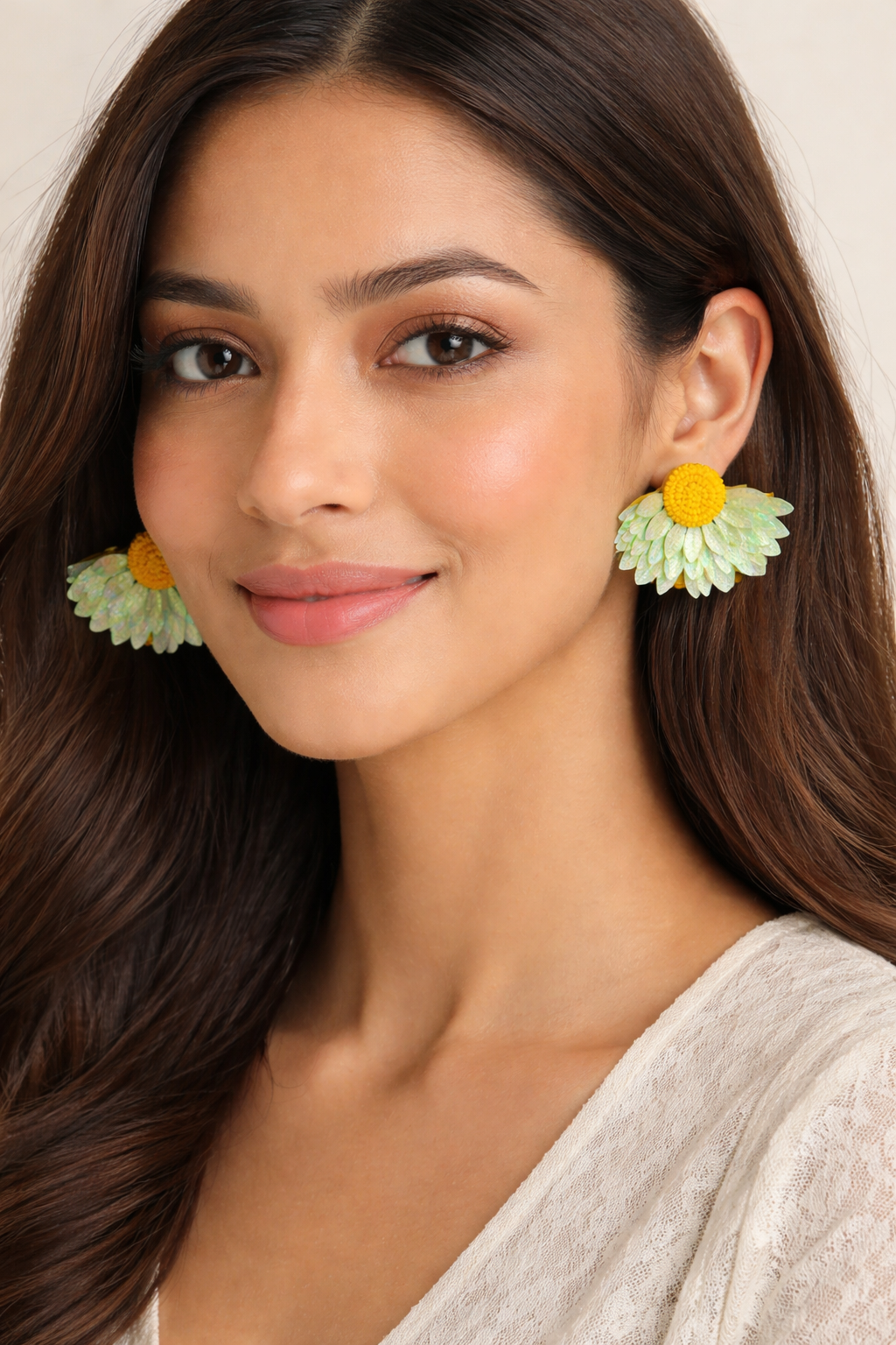 Sunbloom Petal Statement Earrings