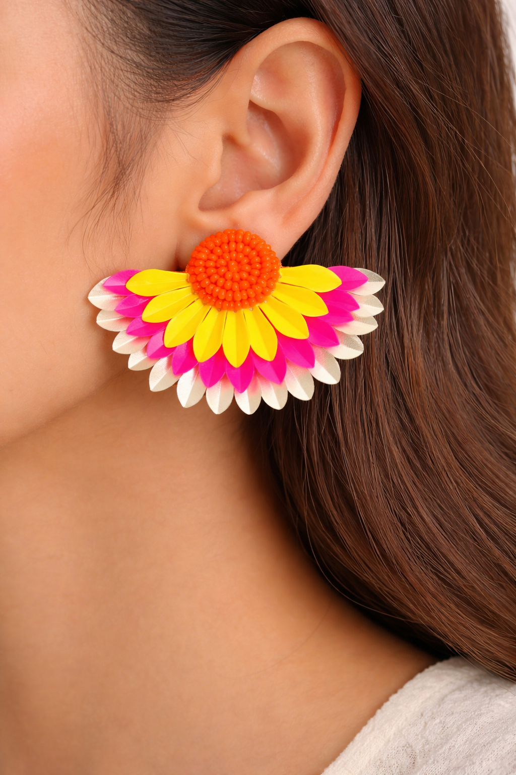Fiesta Bloom Statement Earrings