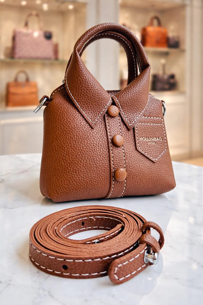 Mini Jacket Charm Sling Bag