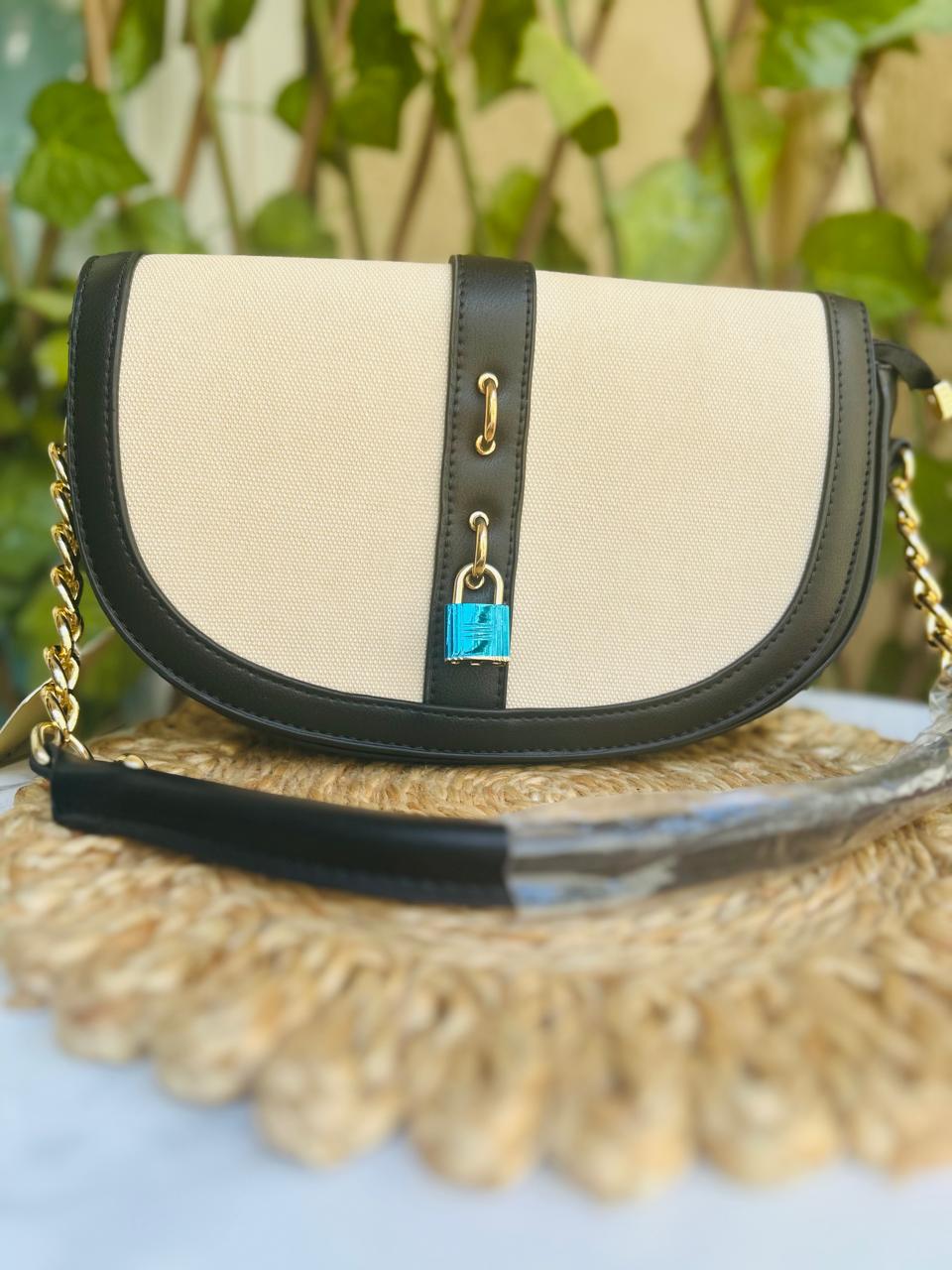 Luna Canvas Saddle Sling Bag