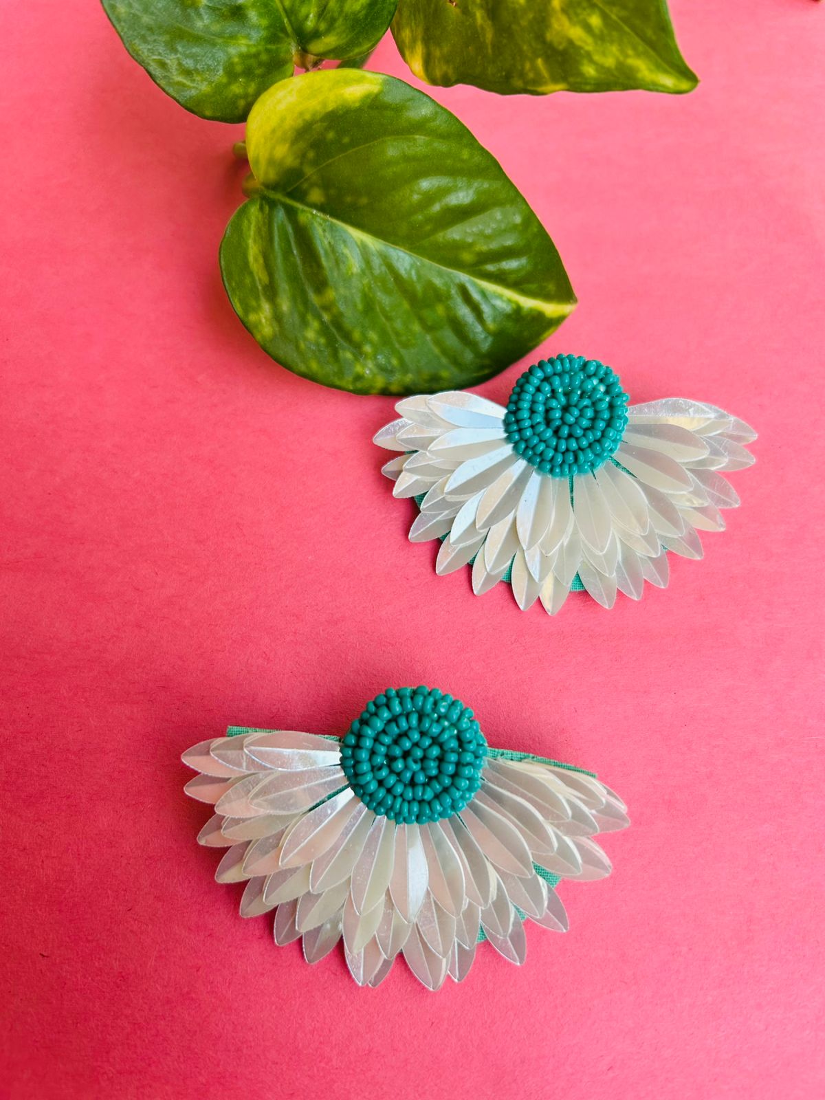 Bloom Aura Floral Stud Earrings