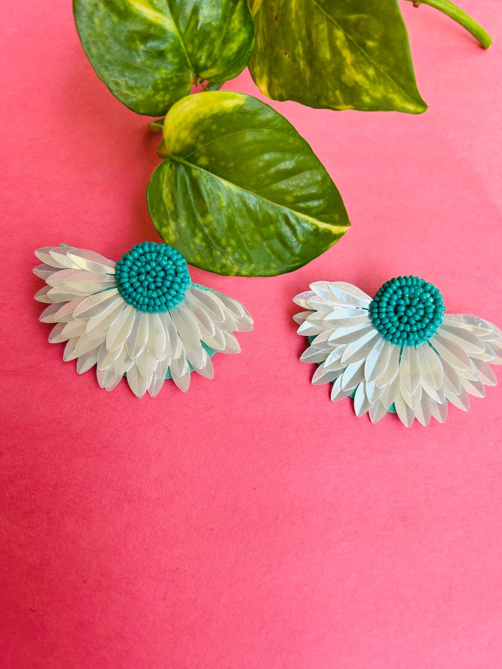 Bloom Aura Floral Stud Earrings