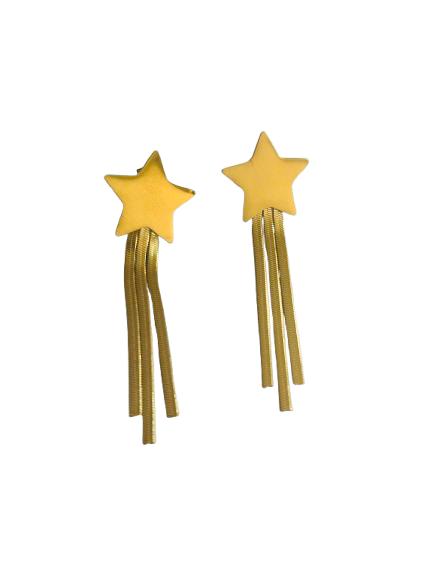 Starfall Long Tassel Earrings