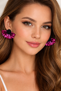 Petal Radiance Statement Earrings