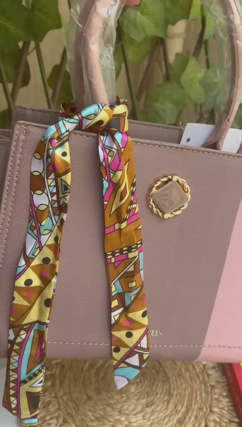 Blush Muse Structured Handbag